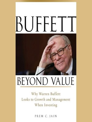 cover image of Buffett Beyond Value